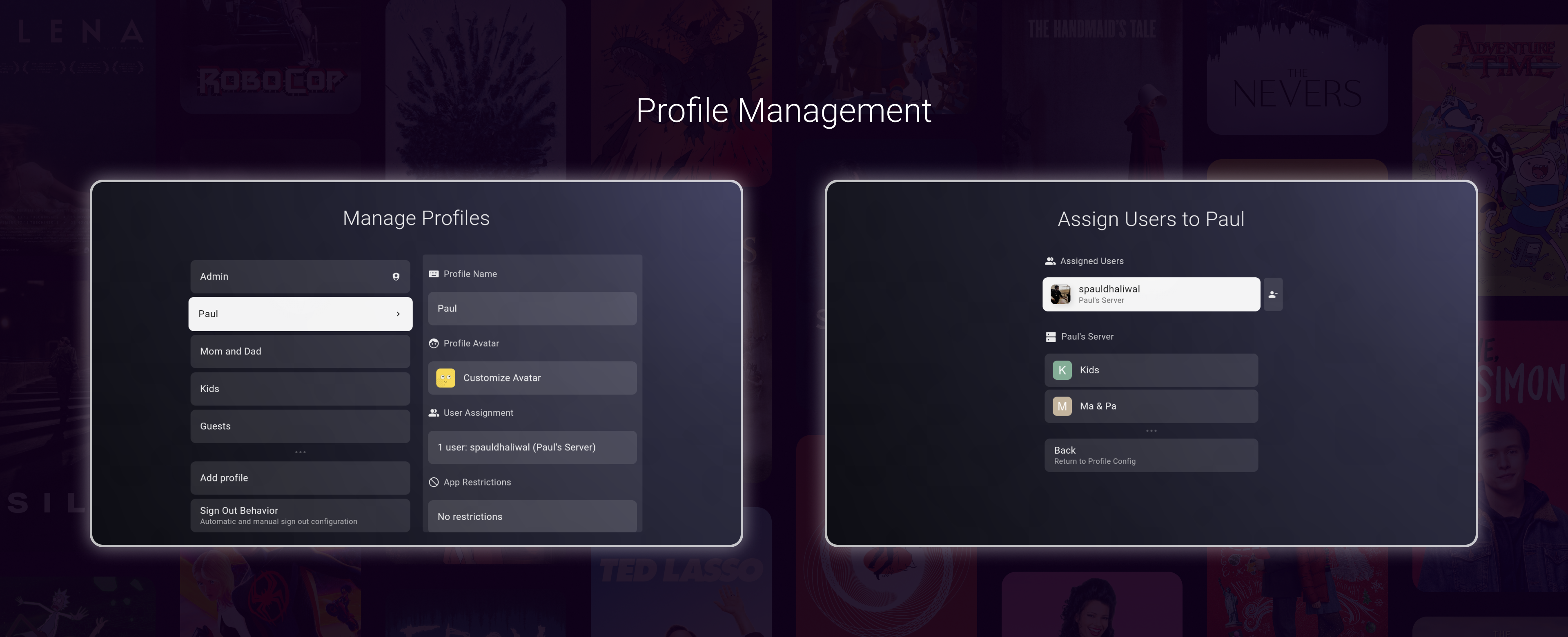 2 profile management