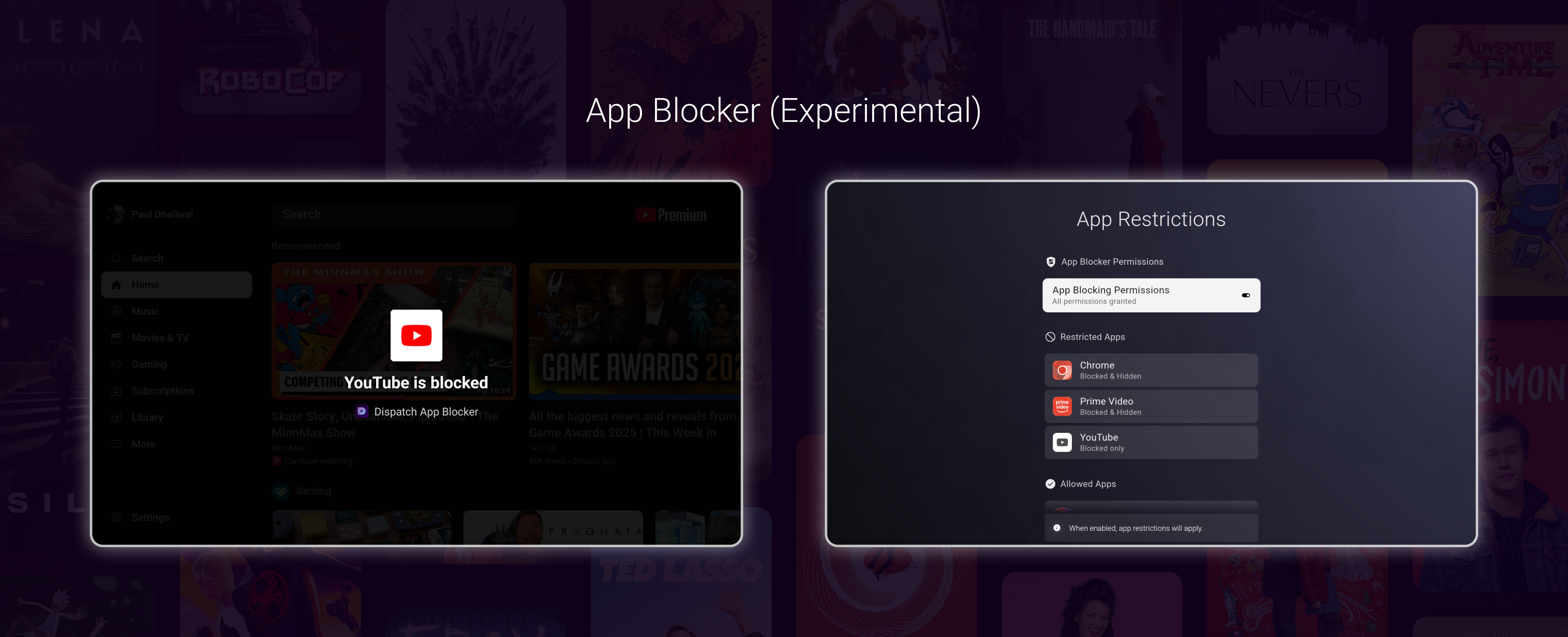 4 app blocking
